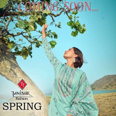 Spring By Tanishk Fancy Mirror Handwork Salwar Kameez Collection